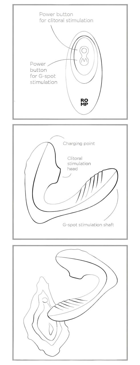 ROMP Reverb - léghullámos 2in1 G-pont vibrátor (lila) ROMP Reverb - léghullámos 2in1 G-pont vibrátor (lila)