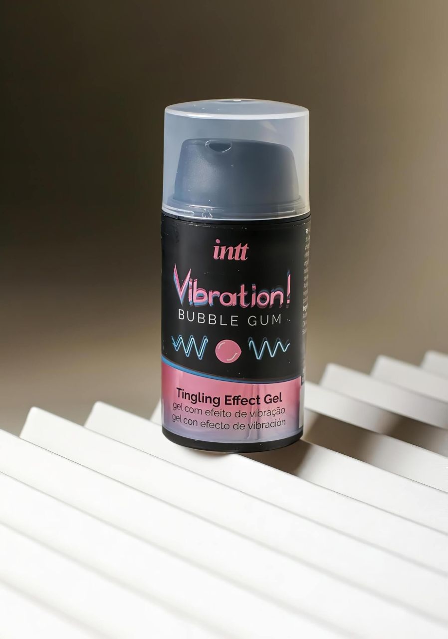 Intt Vibration! - folyékony vibrátor - rágógumi (15ml) Intt Vibration! - folyékony vibrátor - rágógumi (15ml)