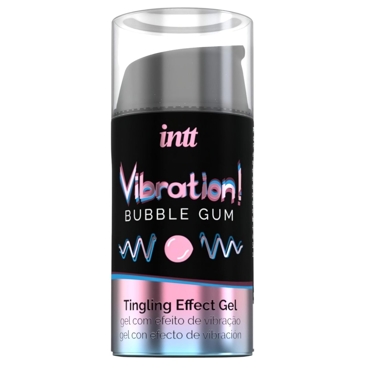 Intt Vibration! - folyékony vibrátor - rágógumi (15ml) Intt Vibration! - folyékony vibrátor - rágógumi (15ml)