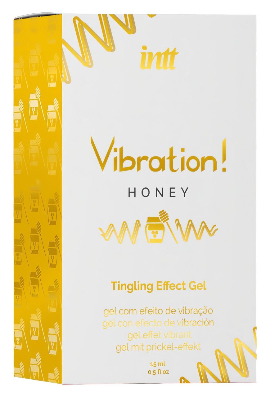 Intt Vibration! - folyékony vibrátor - méz (15ml) Intt Vibration! - folyékony vibrátor - méz (15ml)