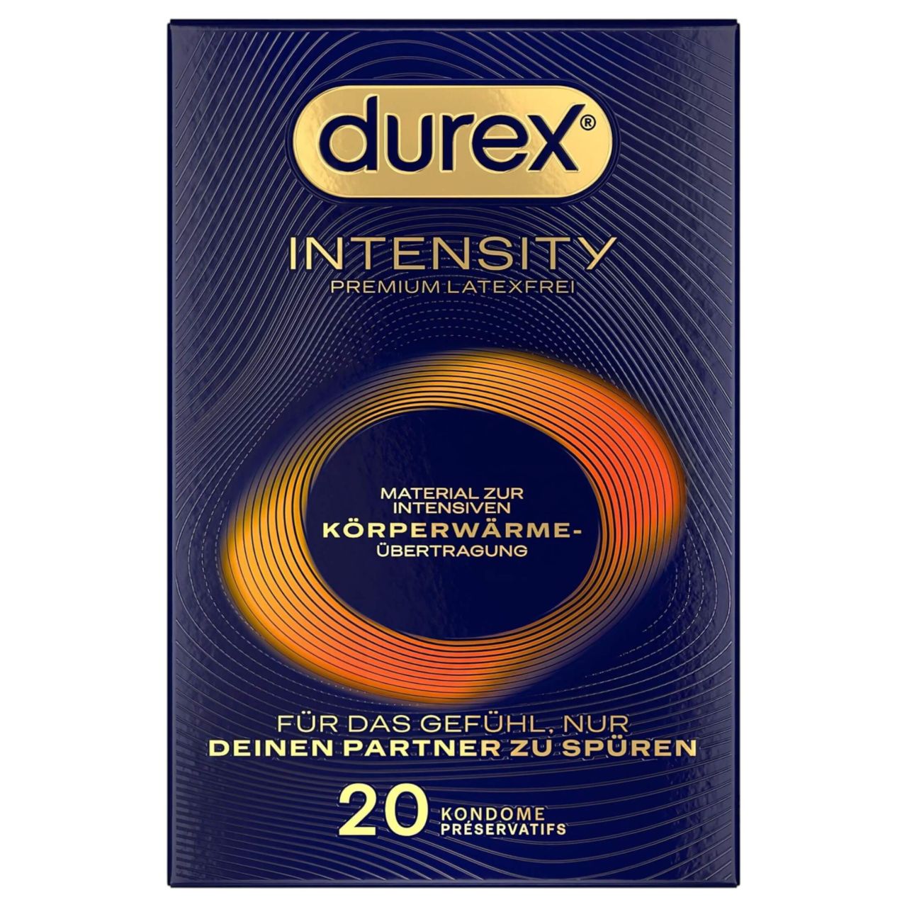 Durex Intensity - vékony, latexmentes óvszer (20db) Durex Intensity - vékony, latexmentes óvszer (20db)