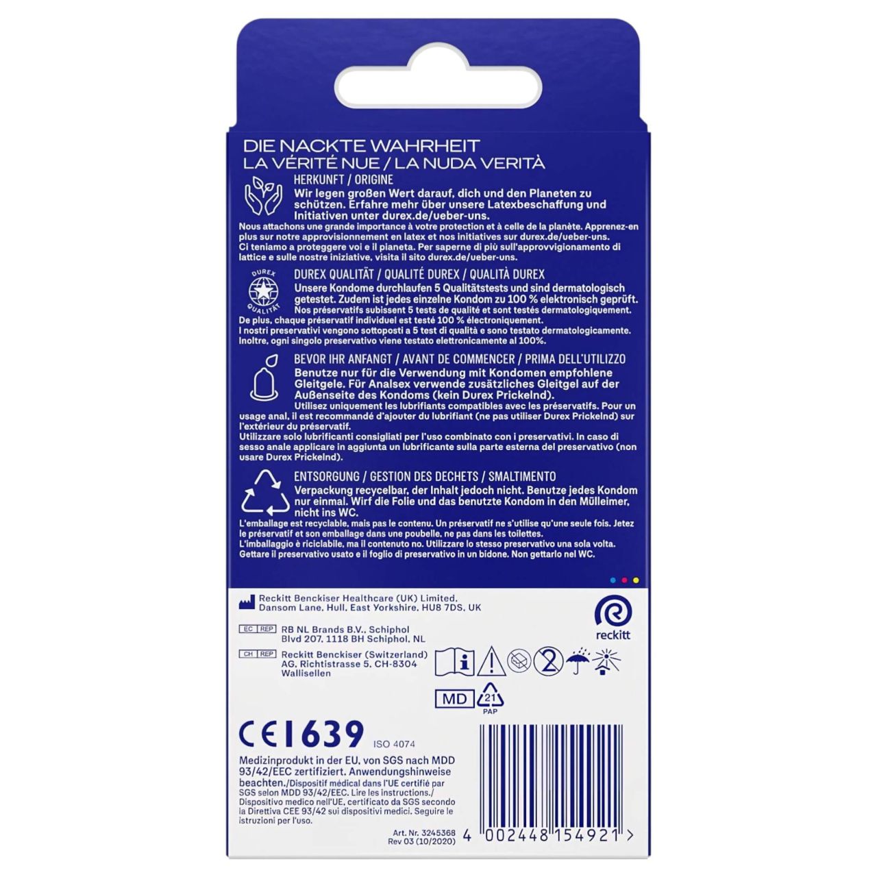 / Durex Love - Slimfit óvszer (8db) / Durex Love - Slimfit óvszer (8db)