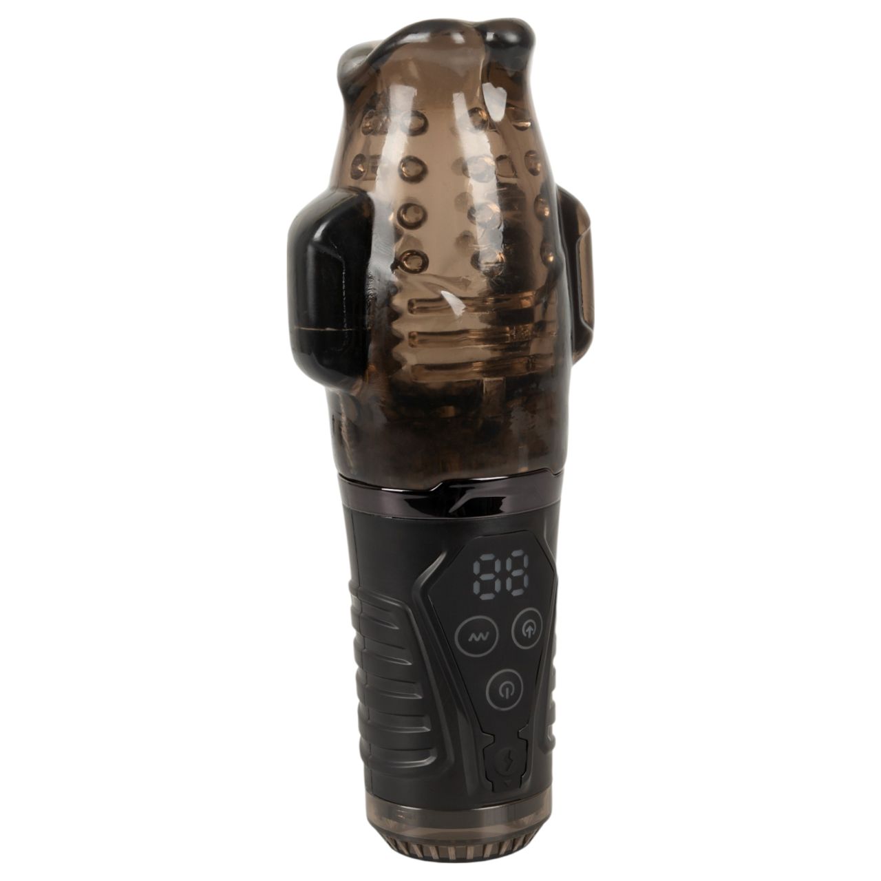 Stroker - szívó, rezgő maszturbátor (szürke) Stroker - szívó, rezgő maszturbátor (szürke)