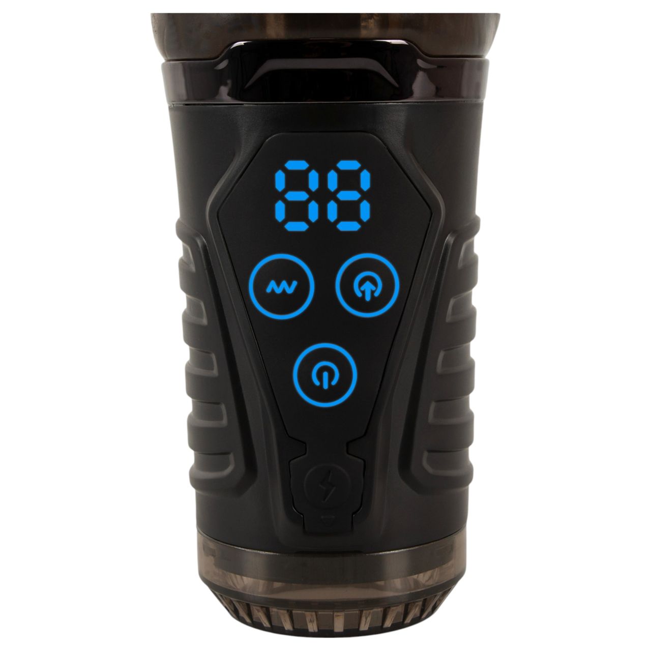 Stroker - szívó, rezgő maszturbátor (szürke) Stroker - szívó, rezgő maszturbátor (szürke)