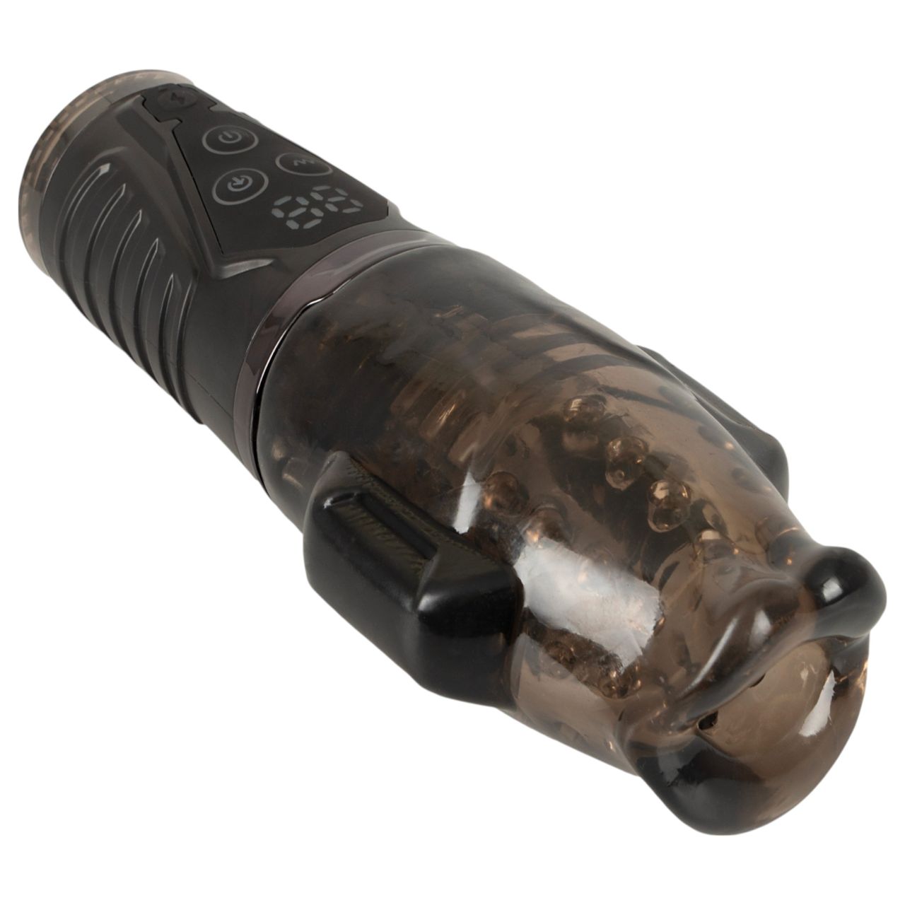 Stroker - szívó, rezgő maszturbátor (szürke) Stroker - szívó, rezgő maszturbátor (szürke)