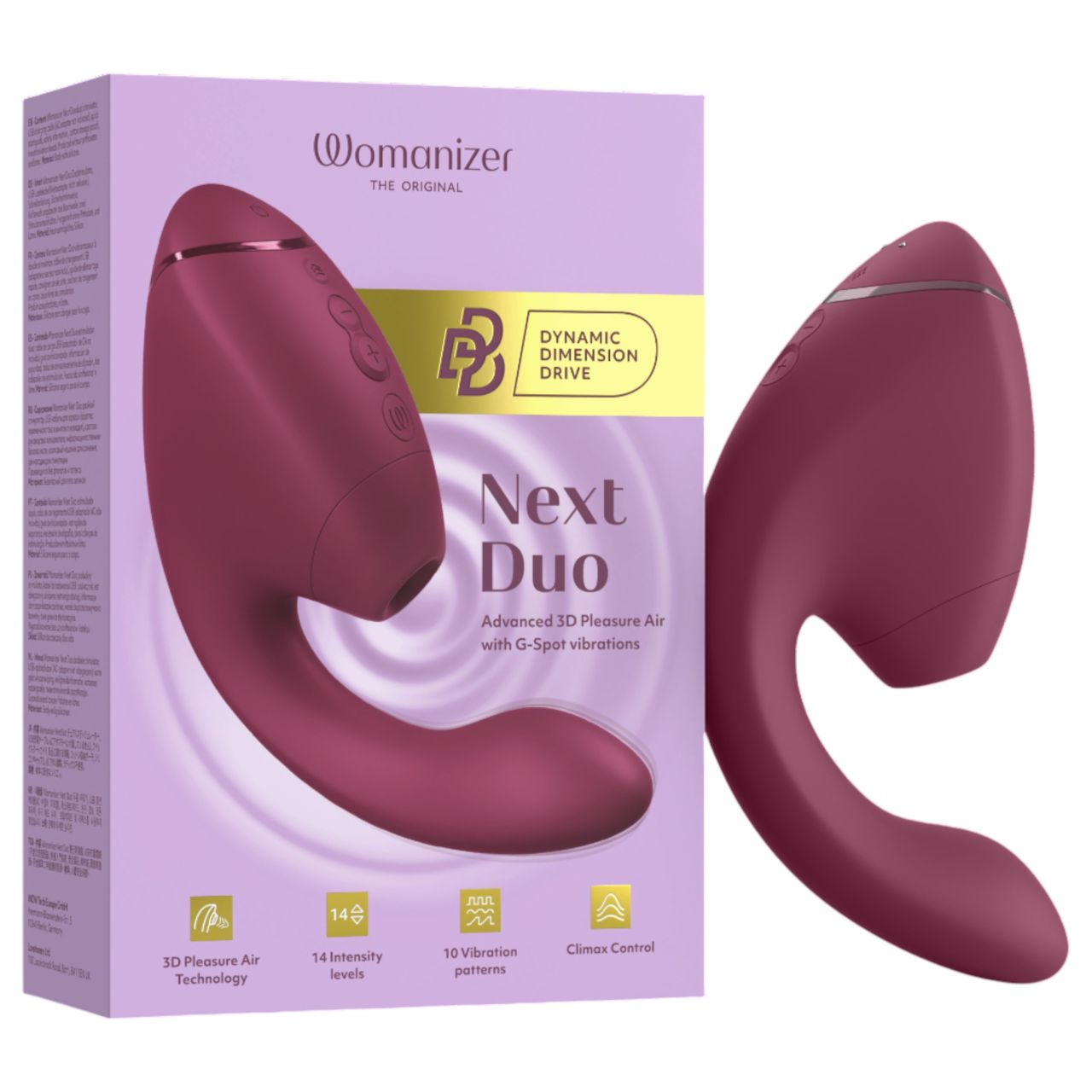 Womanizer Next Duo - 2in1 G-pont vibrátor (pink) Womanizer Next Duo - 2in1 G-pont vibrátor (pink)