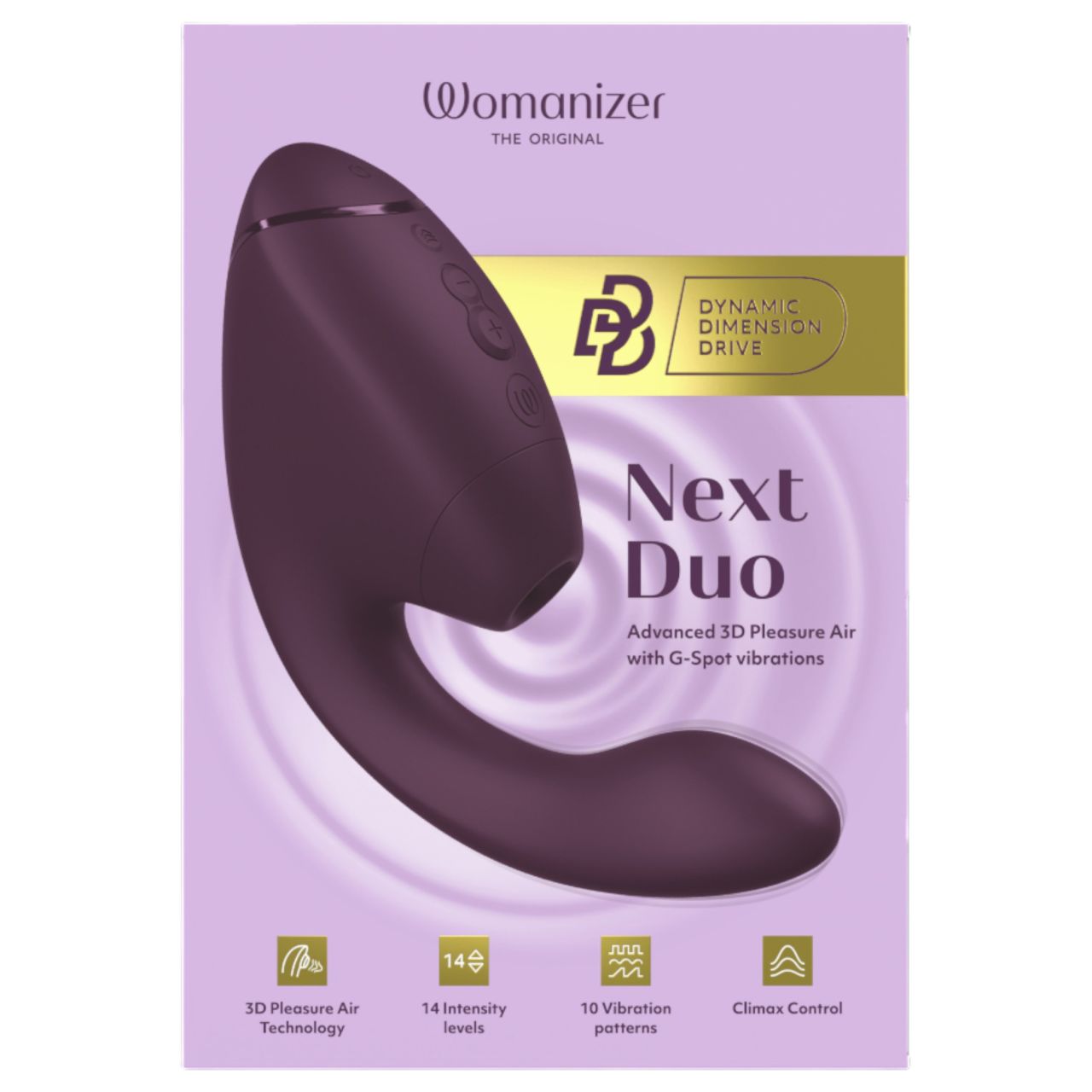 Womanizer Next Duo - 2in1 G-pont vibrátor (lila) Womanizer Next Duo - 2in1 G-pont vibrátor (lila)