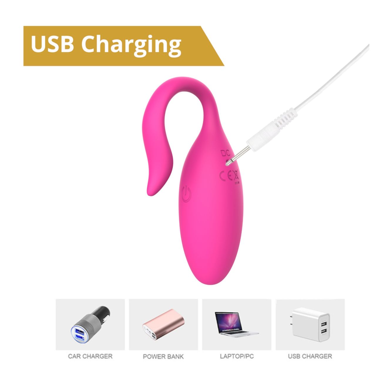 Sweet Play - okos vibrációs tojás (pink) Sweet Play - okos vibrációs tojás (pink)