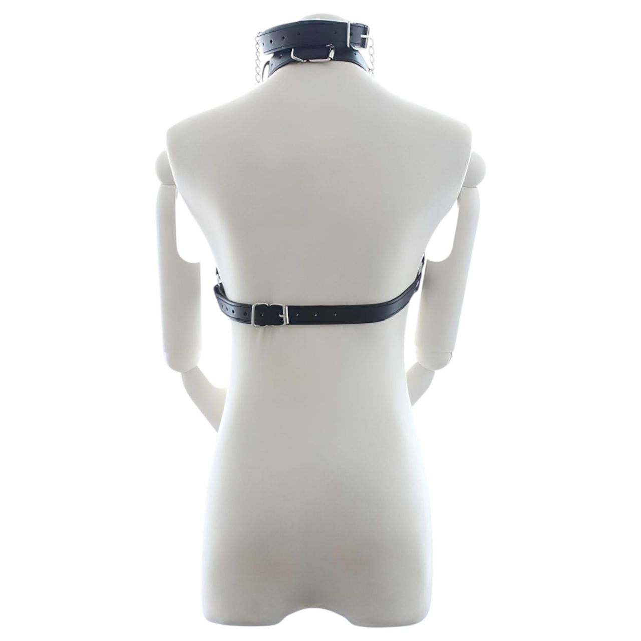 Latetobed - mellhám szájpecekkel és bimbócsipesszel (fekete) Latetobed - mellhám szájpecekkel és bimbócsipesszel (fekete)