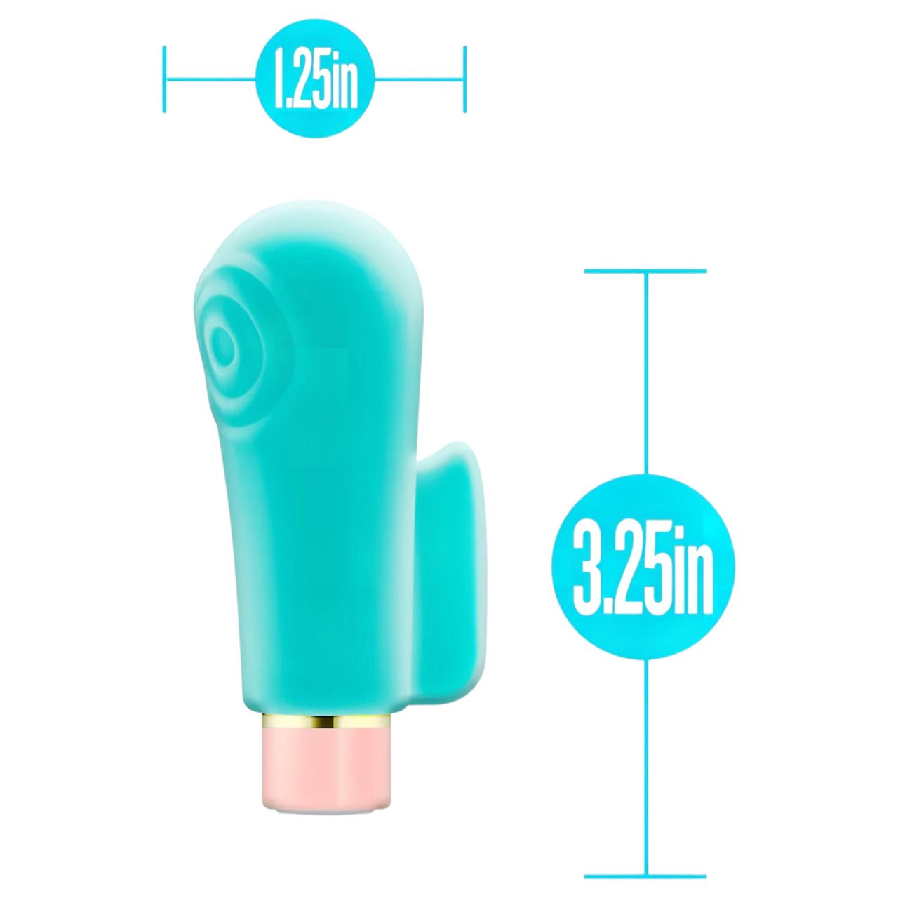 / Blush Aria - stimuláló ujjvibrátor (zöld) / Blush Aria - stimuláló ujjvibrátor (zöld)