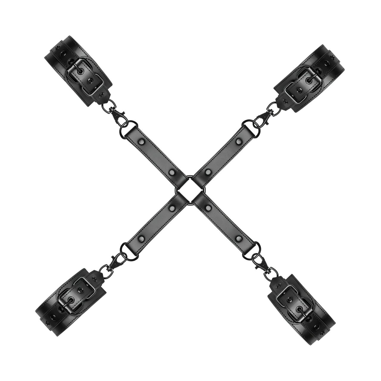 Bedroom Fantasies - boka és csukló bilincs (fekete) Bedroom Fantasies - boka és csukló bilincs (fekete)