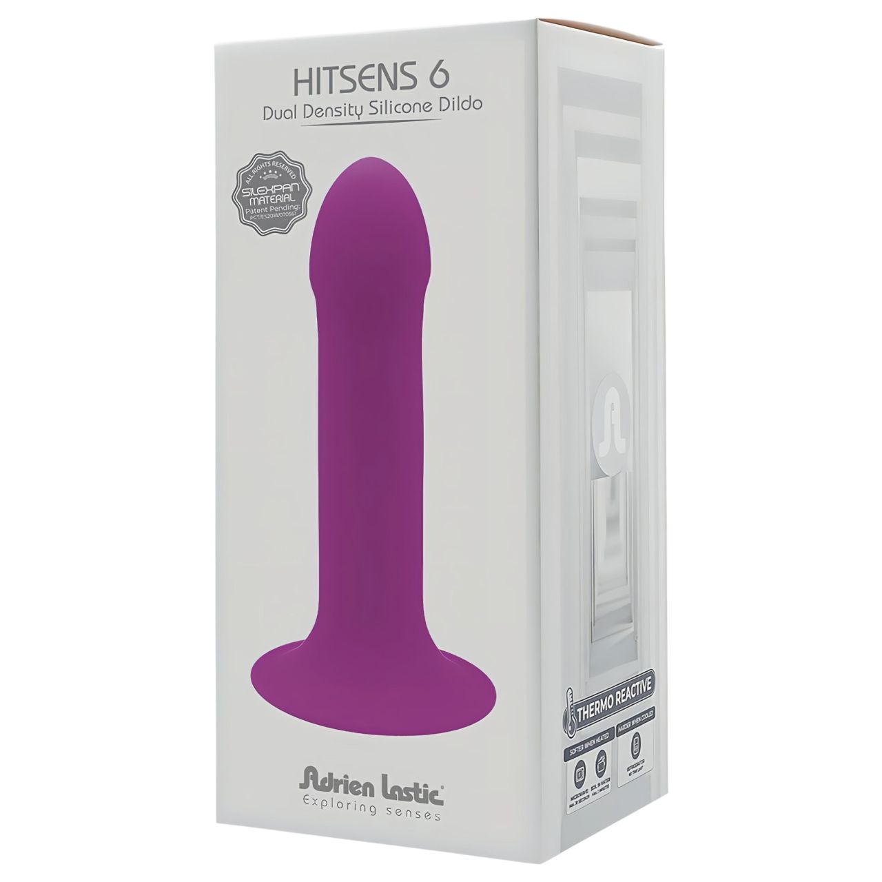 Adrien Lastic Hitsens 6 - Thermo Reactive dildó (lila) Adrien Lastic Hitsens 6 - Thermo Reactive dildó (lila)
