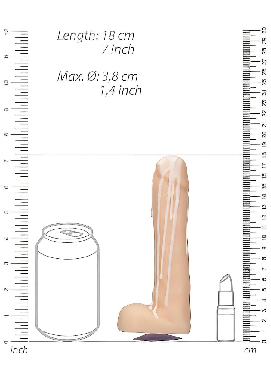 Dicky Cum - szappan pénisz herékkel -natúr (250g) Dicky Cum - szappan pénisz herékkel -natúr (250g)