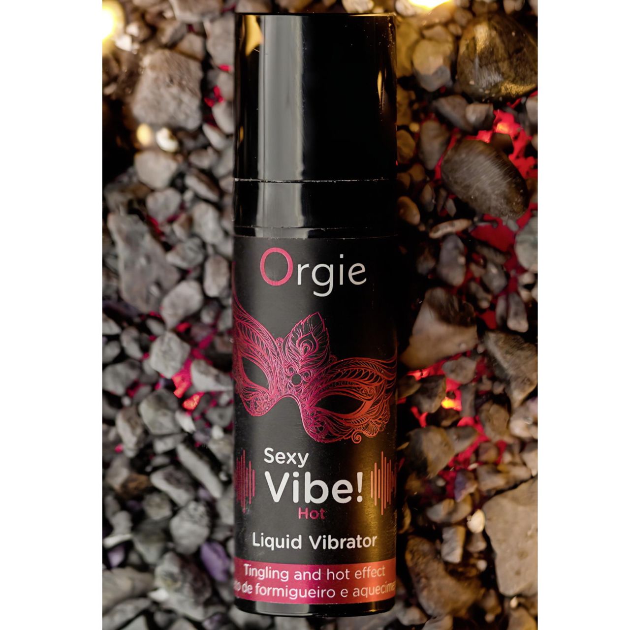 Orgie Sexy Vibe HOT - epres, melegítő folyékony vibrátor (15ml) Orgie Sexy Vibe HOT - epres, melegítő folyékony vibrátor (15ml)