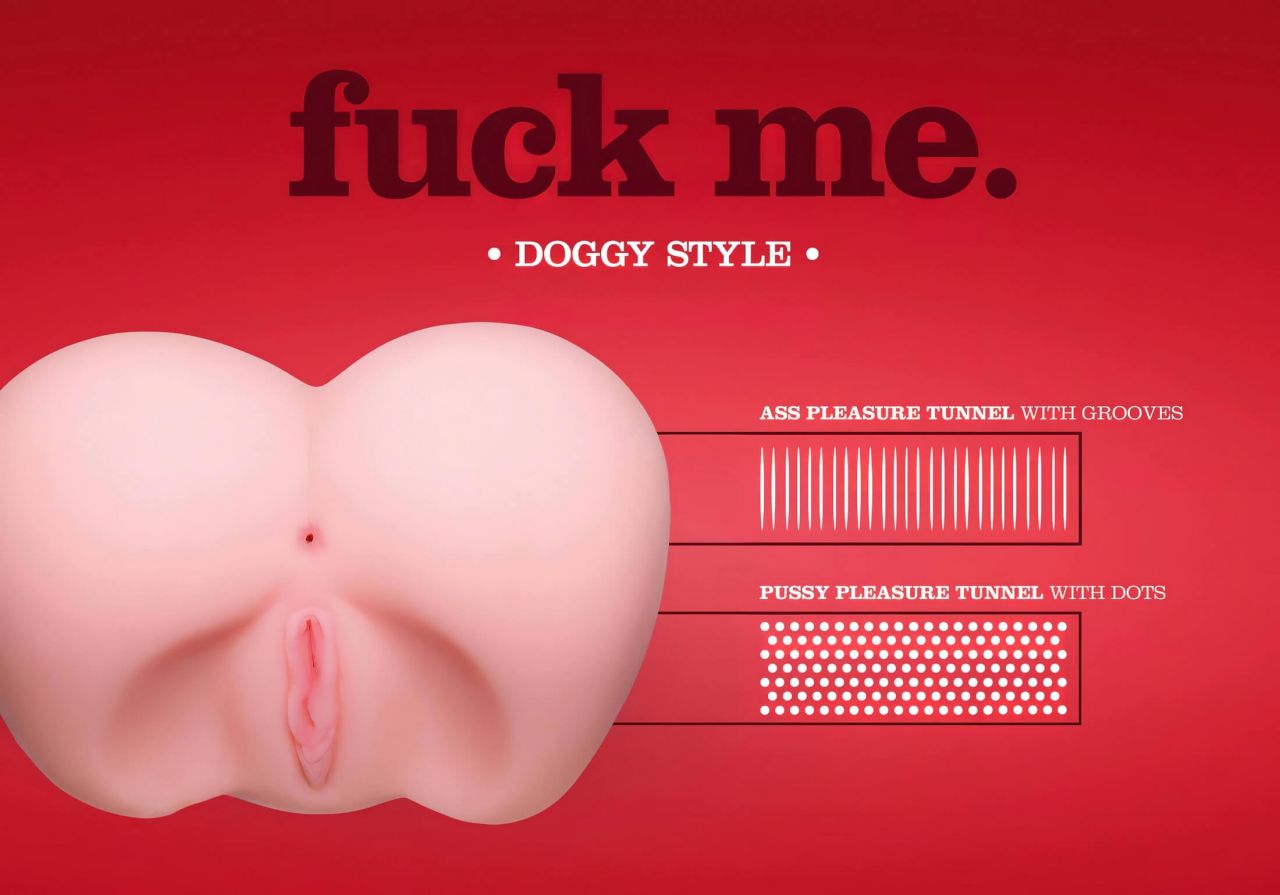 You2Toys - fuck me Doggy Style - élethű popsi (natúr) You2Toys - fuck me Doggy Style - élethű popsi (natúr)