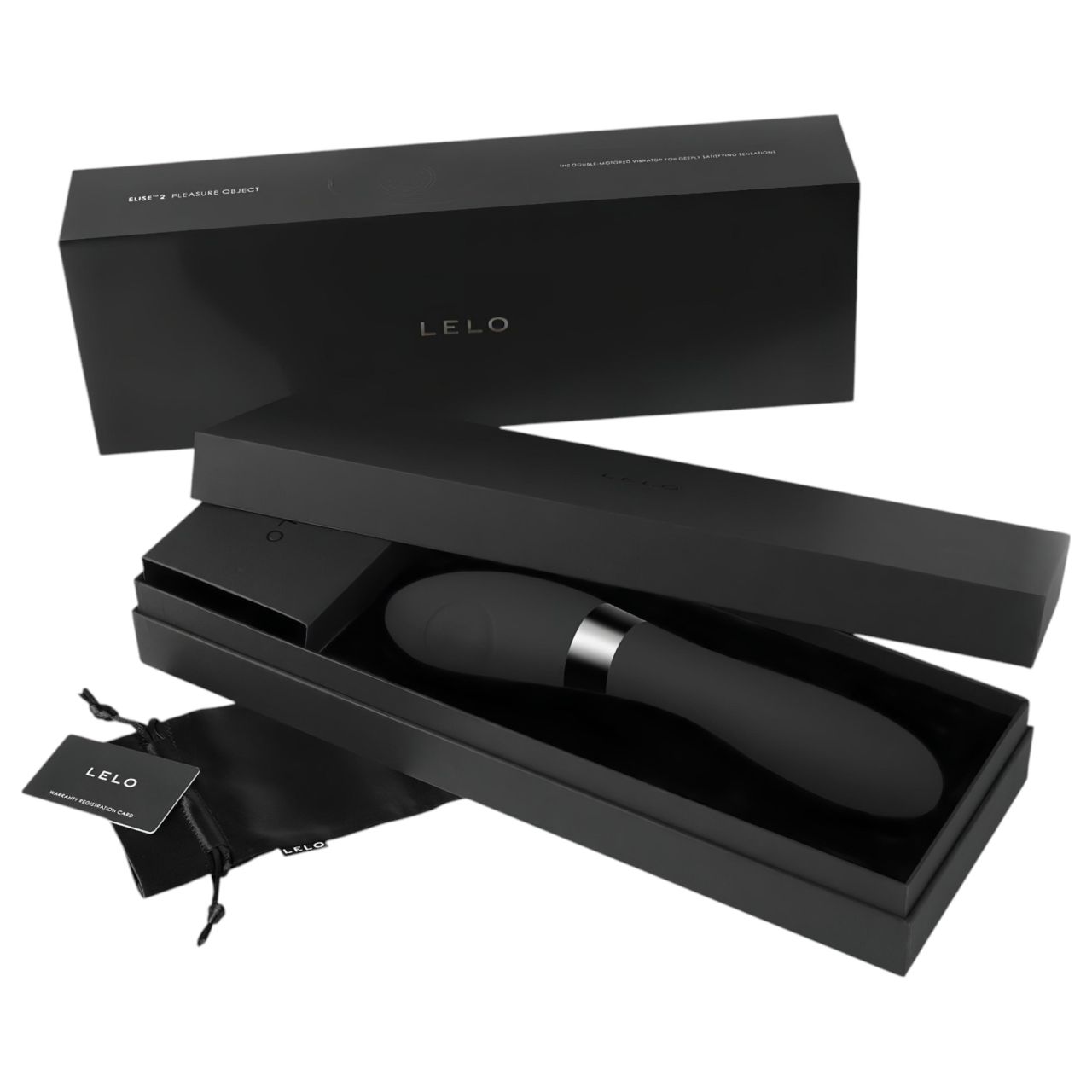 LELO Elise 2 - deluxe vibrátor (fekete) LELO Elise 2 - deluxe vibrátor (fekete)