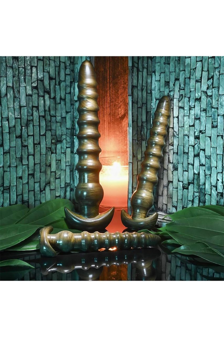 Evolved Twisted Love - anál dildó szett (fahatású) Evolved Twisted Love - anál dildó szett (fahatású)