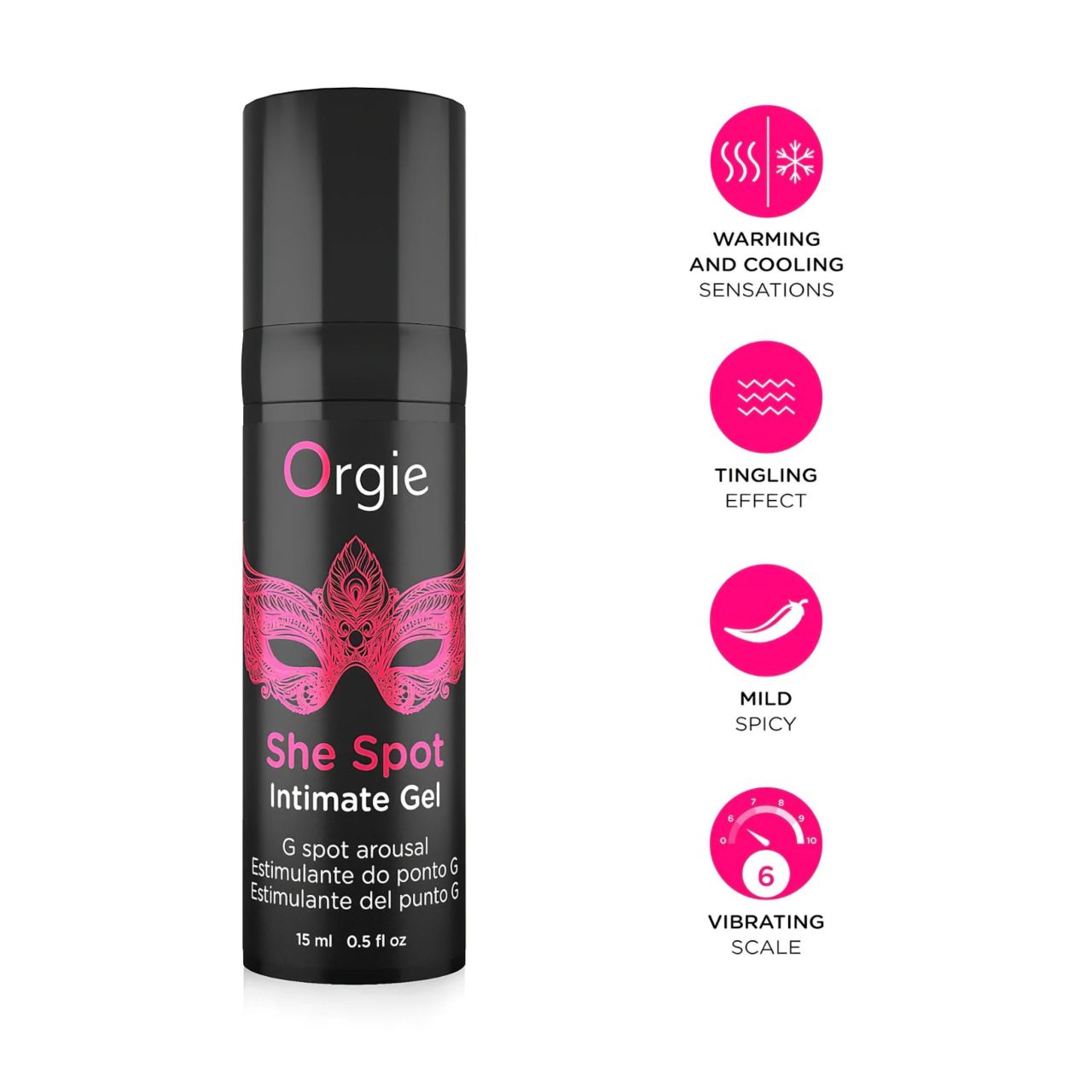 Orgie She Spot - G-pont stimuláló szérum (15ml) Orgie She Spot - G-pont stimuláló szérum (15ml)