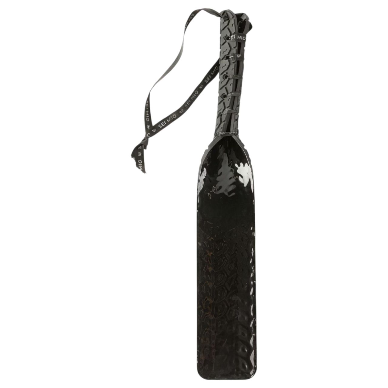 Sei Mio - kerék mintás paskoló (fekete)