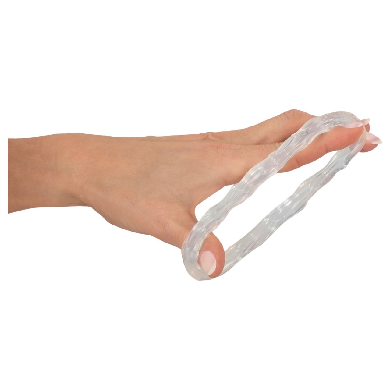 Beau Coeur Parinor - pénisz-és heregyűrű (átlátszó)