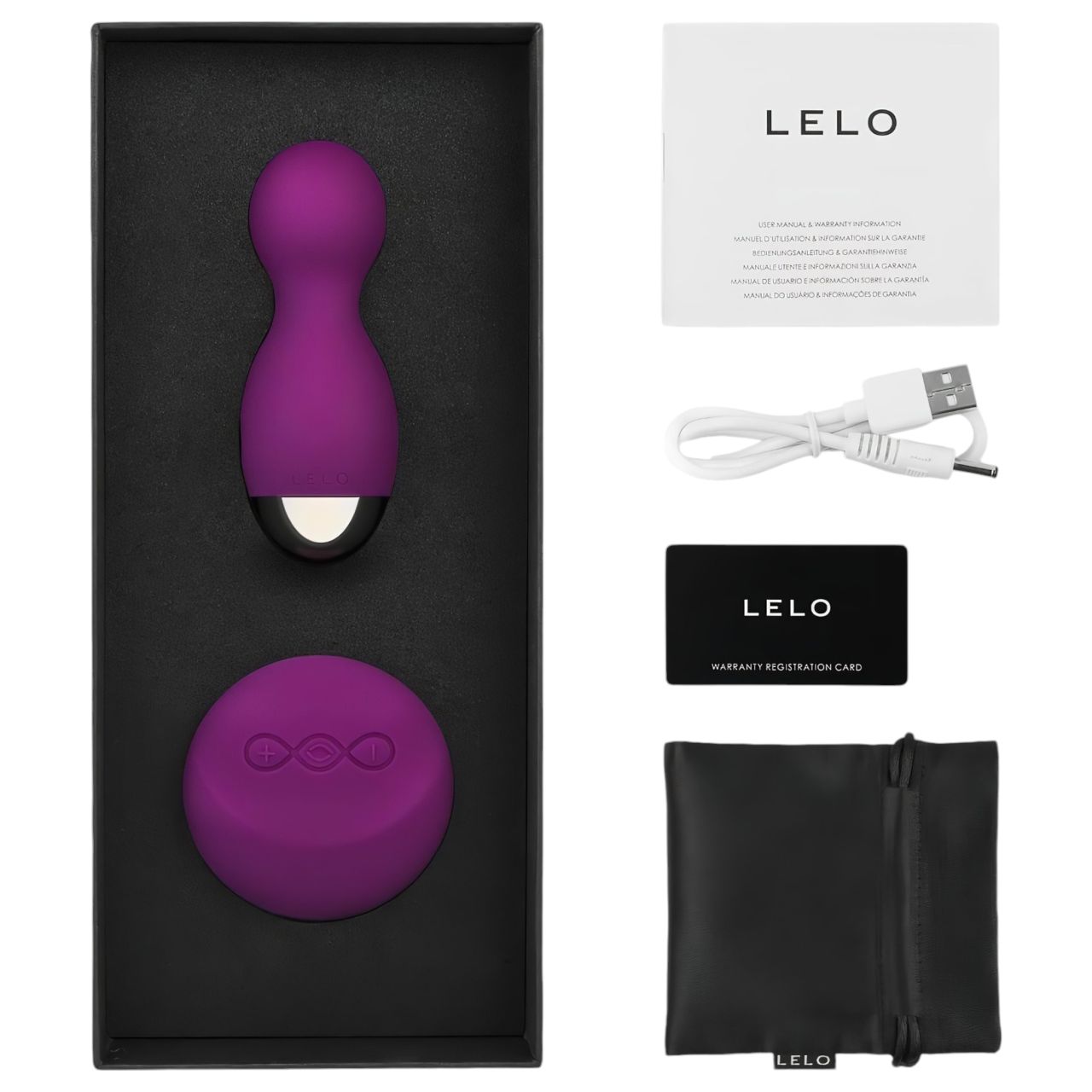 LELO Hula - forgó vibrációs tojás (lila) LELO Hula - forgó vibrációs tojás (lila)