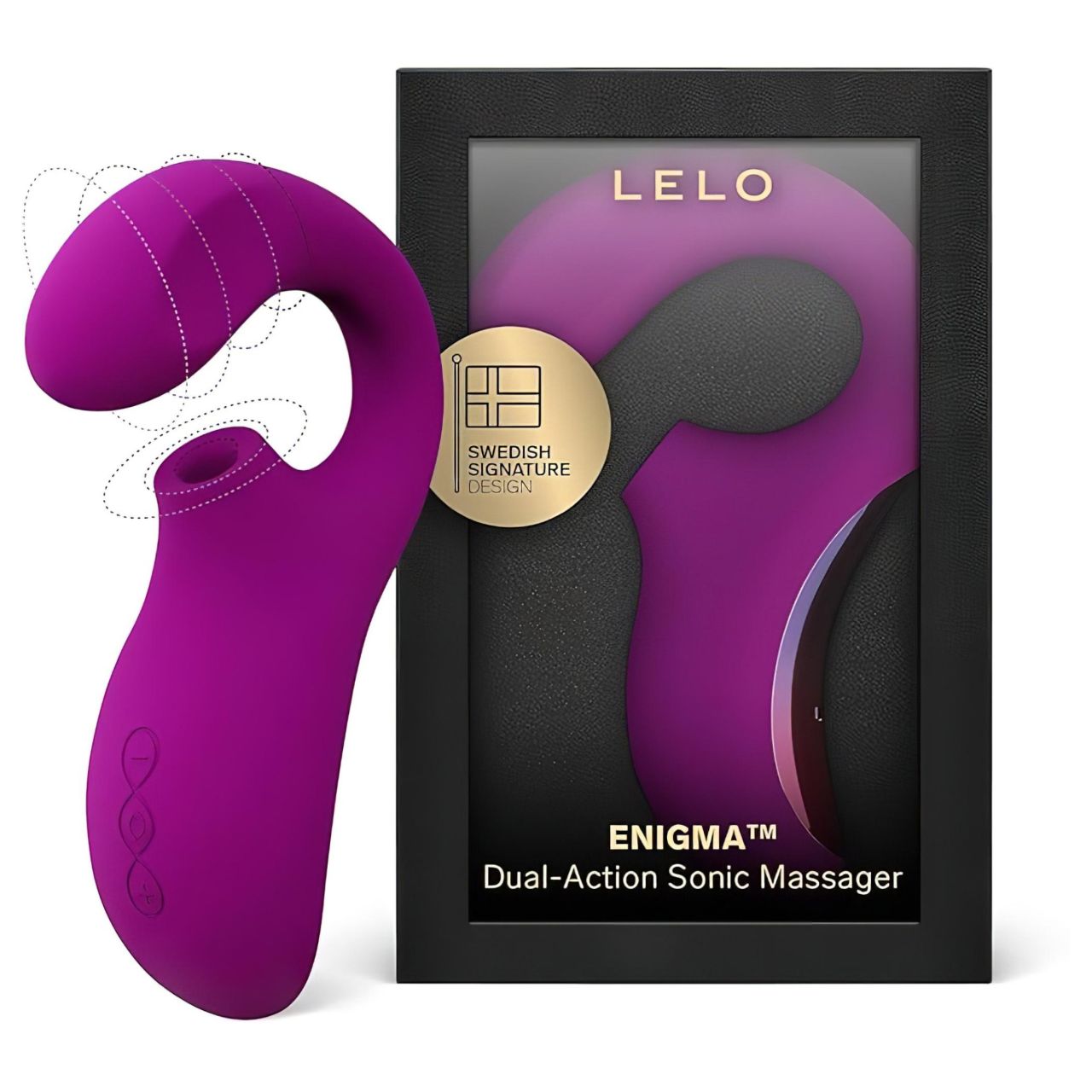 LELO Enigma - akkus, vízálló, 2in1 G-pont vibrátor (lila) LELO Enigma - akkus, vízálló, 2in1 G-pont vibrátor (lila)