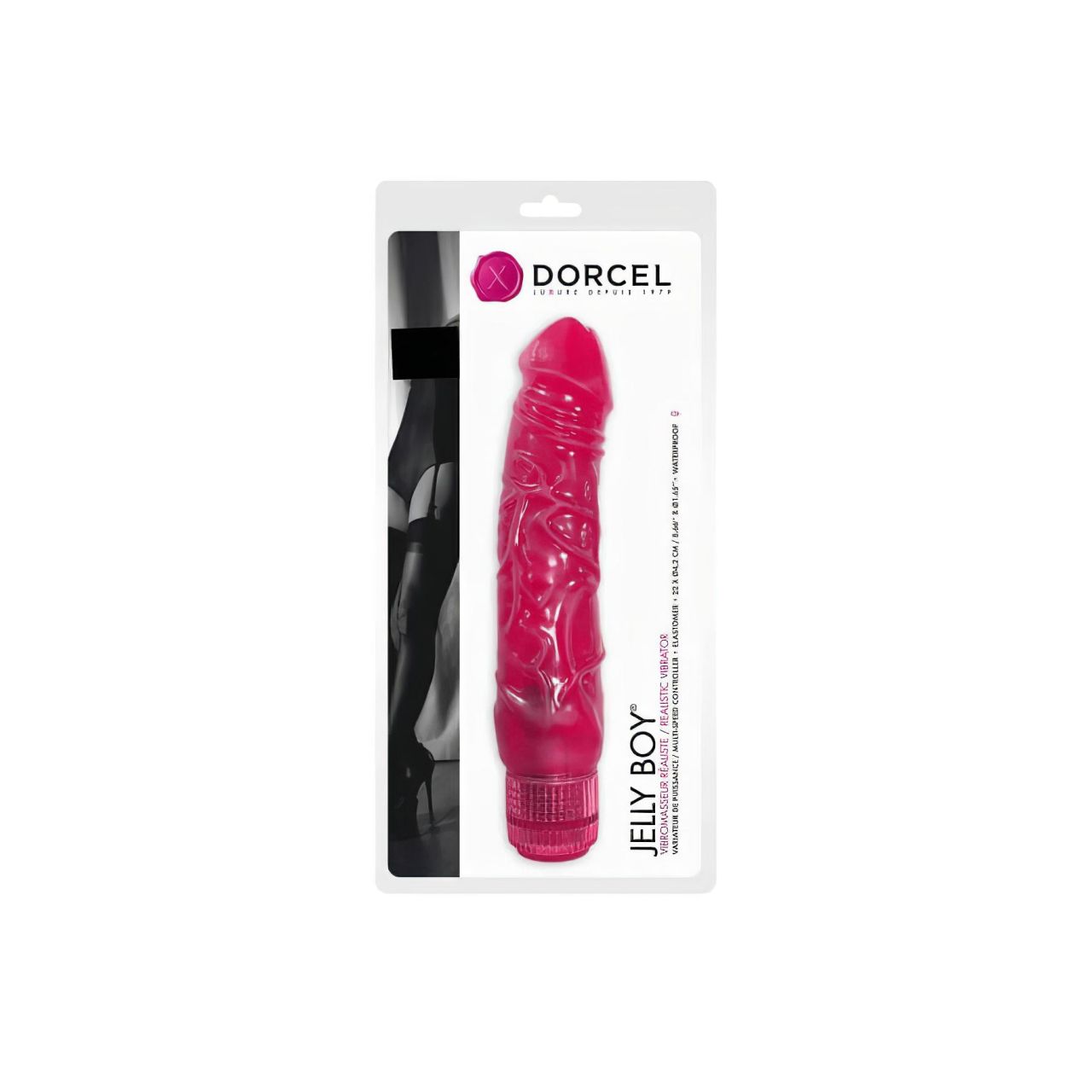 / Dorcel Jelly Boy - zselés, élethű vibrátor (pink) / Dorcel Jelly Boy - zselés, élethű vibrátor (pink)