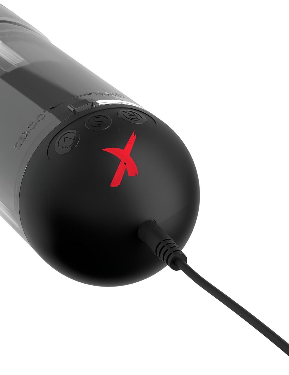 PDX Elite Extender Pro - akkus szívó-rezgő műpunci (fekete) PDX Elite Extender Pro - akkus szívó-rezgő műpunci (fekete)