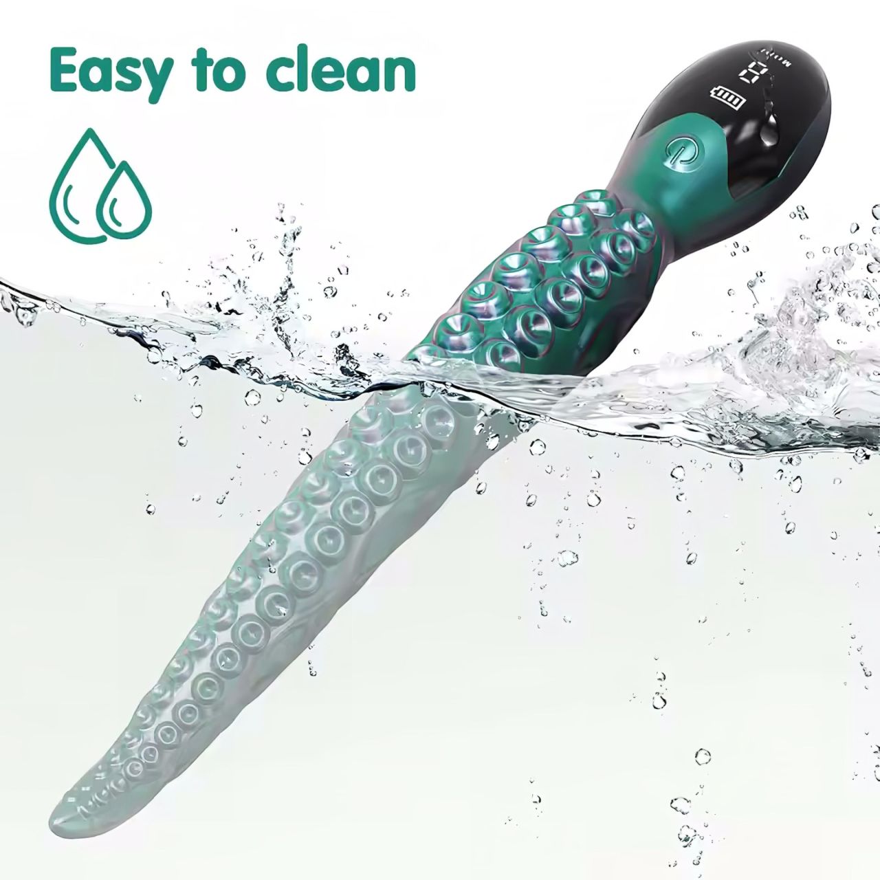 Monster Fuck - Polipkar vibrátor (zöld) Monster Fuck - Polipkar vibrátor (zöld)