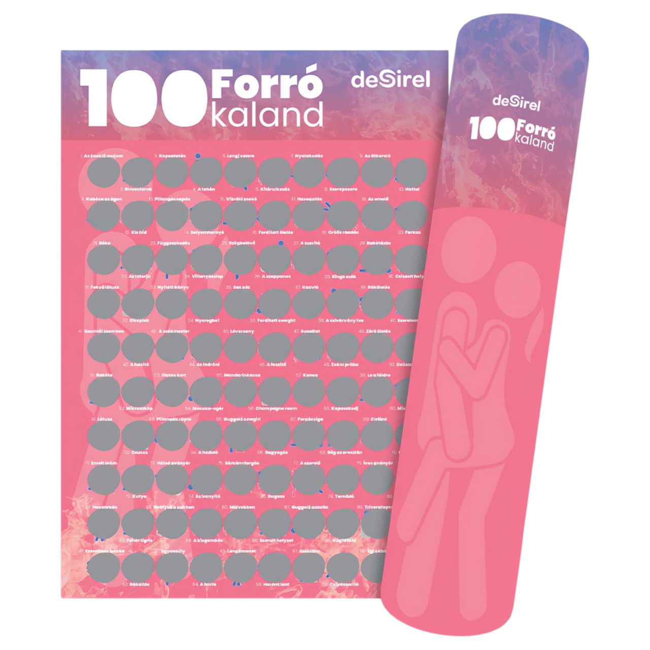 Desirel - 100 szexpóz kaparós poszter társasjáték (magyar) Desirel - 100 szexpóz kaparós poszter társasjáték (magyar)