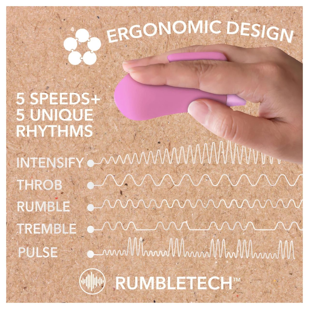 Blush Gaia - stimuláló ujjvibrátor (lila) Blush Gaia - stimuláló ujjvibrátor (lila)