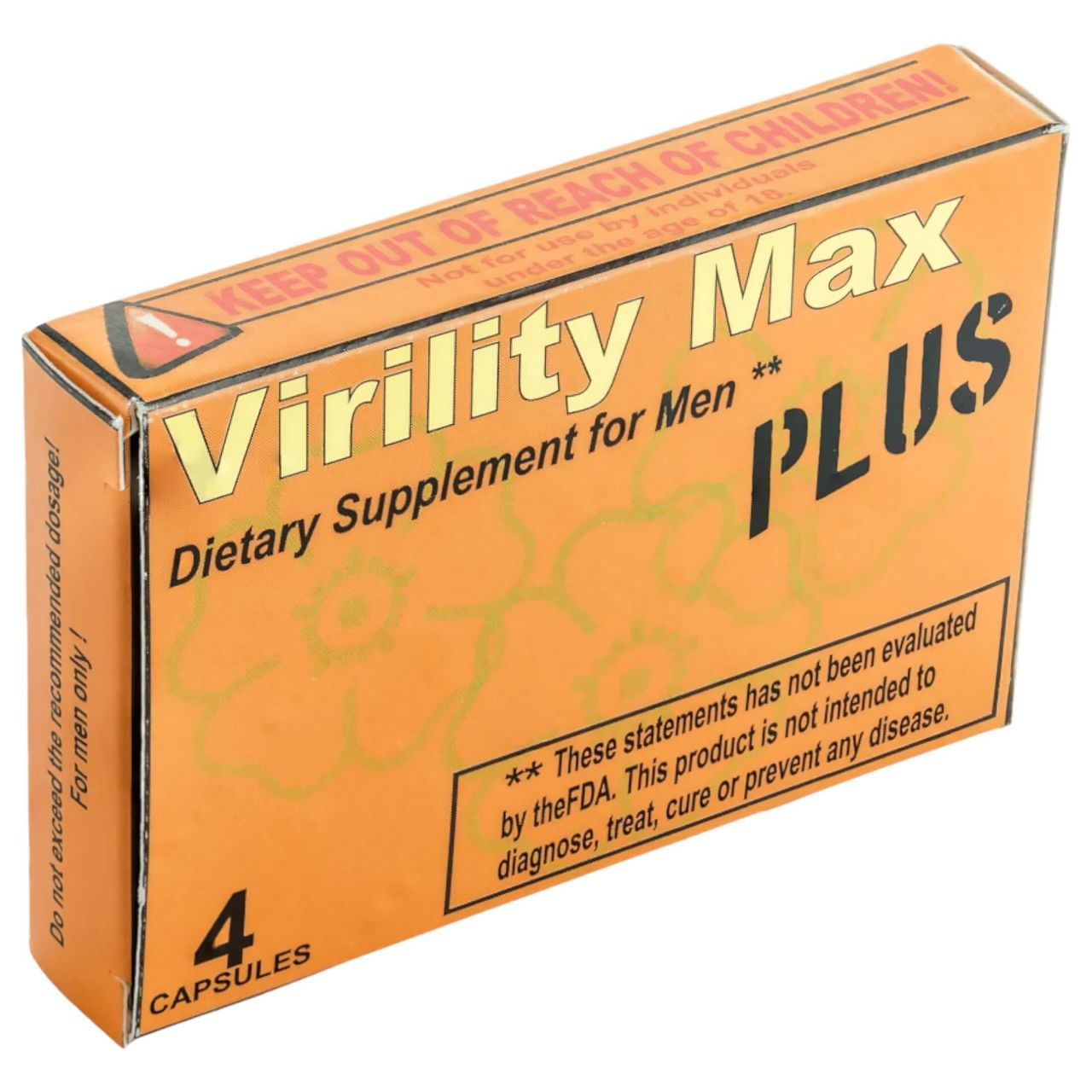 Virility Max Plus - étrend kiegészítő kapszula férfiaknak (4db) Virility Max Plus - étrend kiegészítő kapszula férfiaknak (4db)