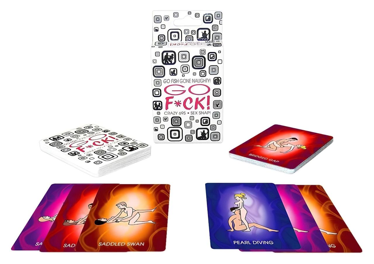 GO F*CK - Kama Sutra kártya (52db)