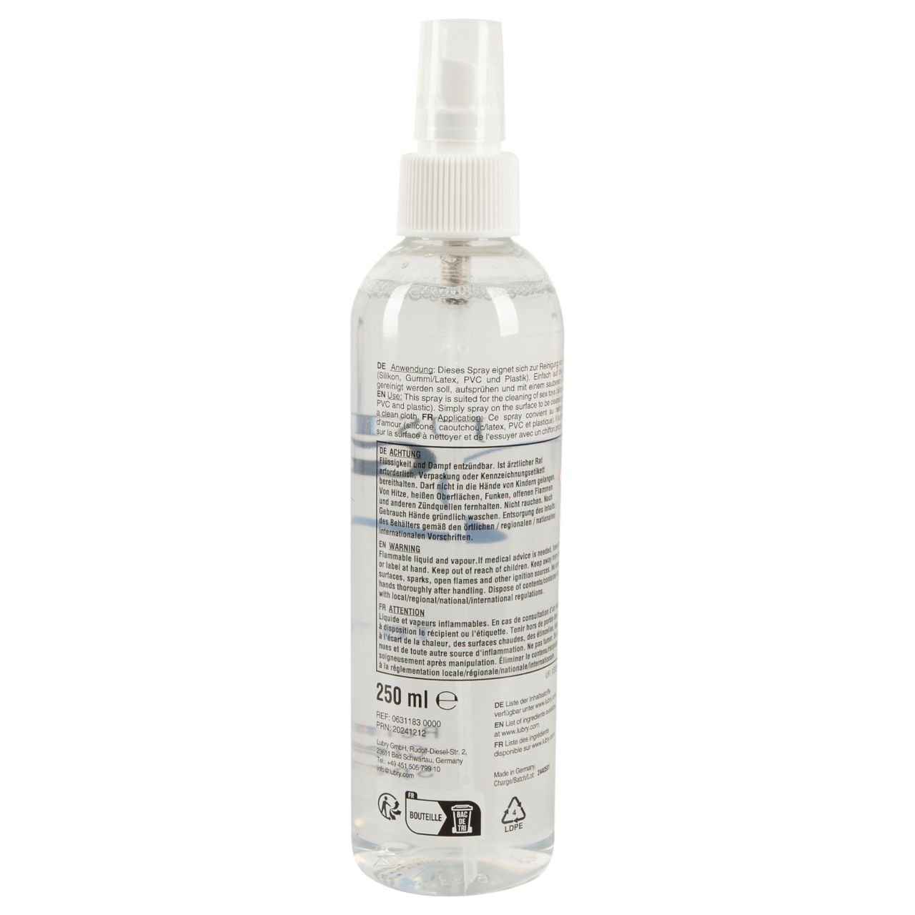 Just Glide - terméktisztító spray (250ml)