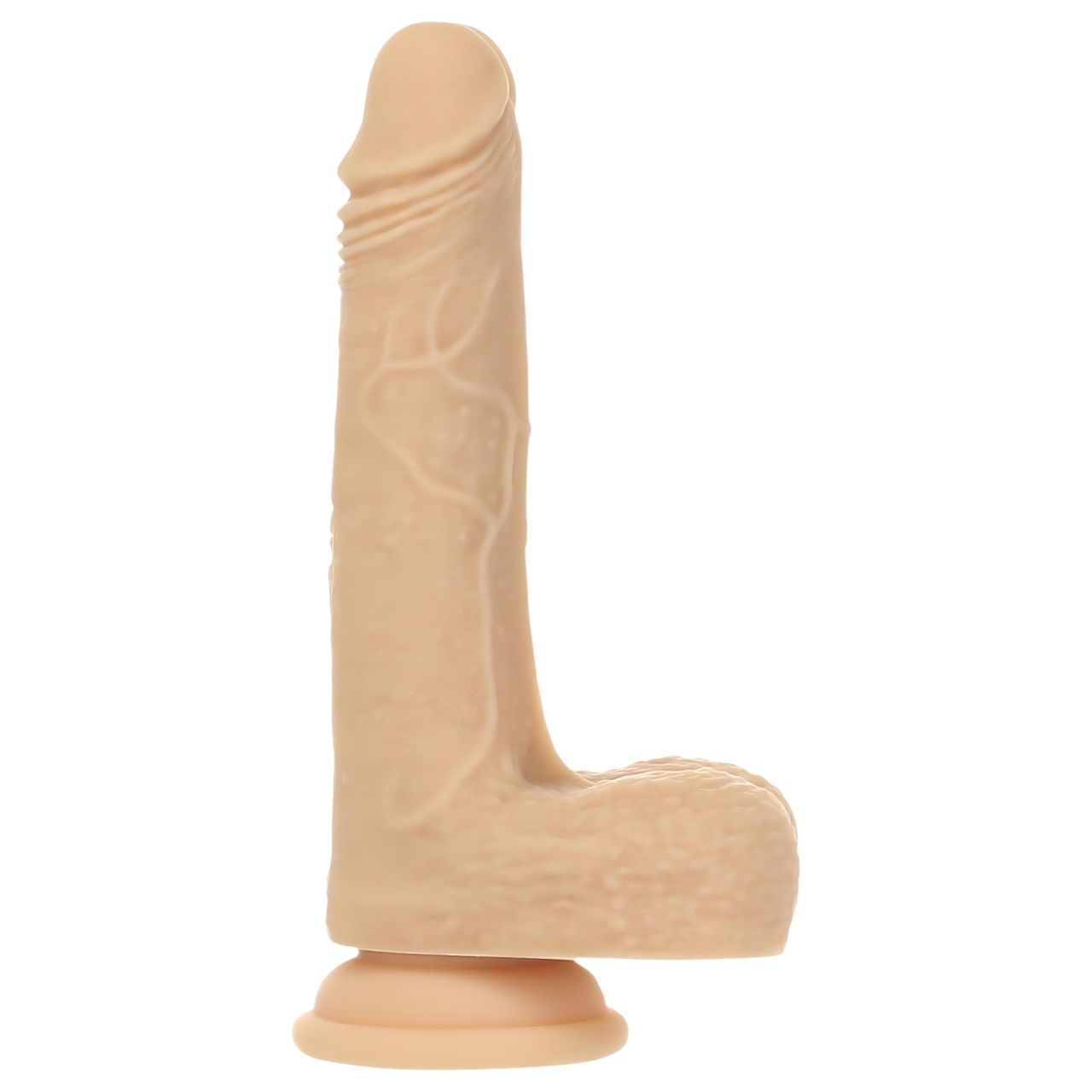 Naked Addiction Thrusting 7,5 - lökő vibrátor (19cm) - natúr Naked Addiction Thrusting 7,5 - lökő vibrátor (19cm) - natúr