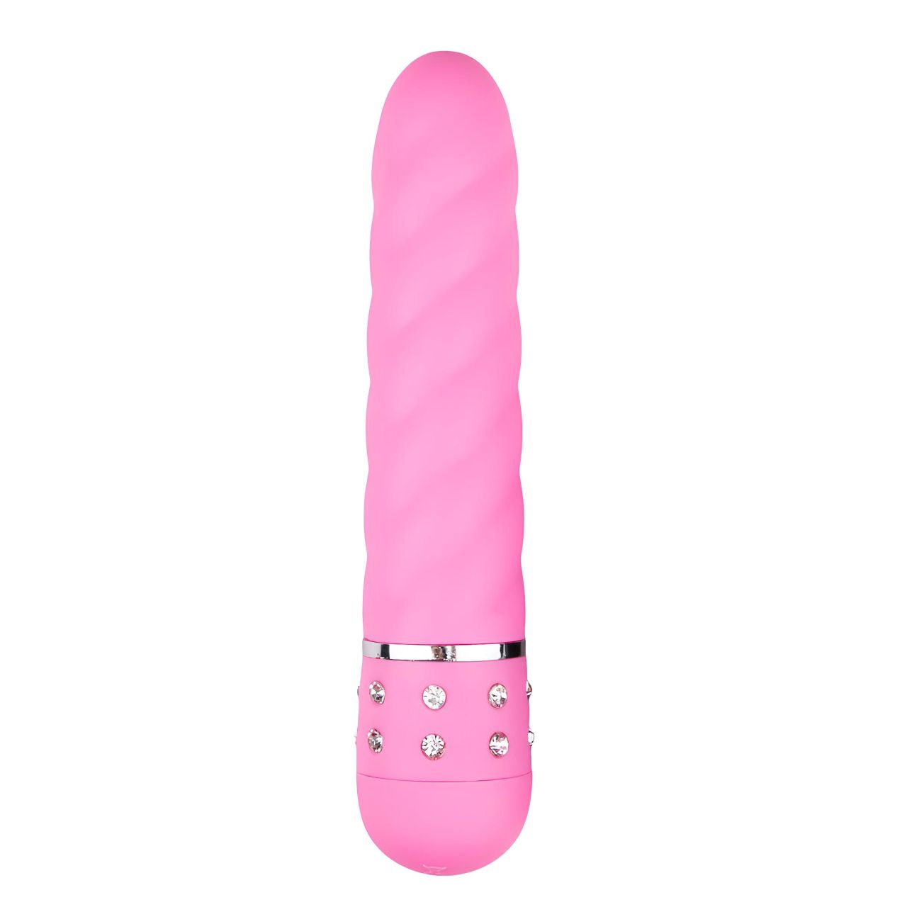 Easytoys Diamond - csavart rúd vibrátor (pink) Easytoys Diamond - csavart rúd vibrátor (pink)