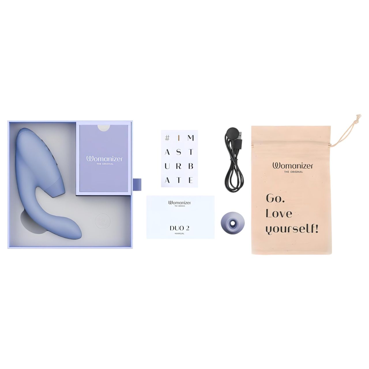 Womanizer Duo 2 - 2in1 G-pont vibrátor (lila) Womanizer Duo 2 - 2in1 G-pont vibrátor (lila)