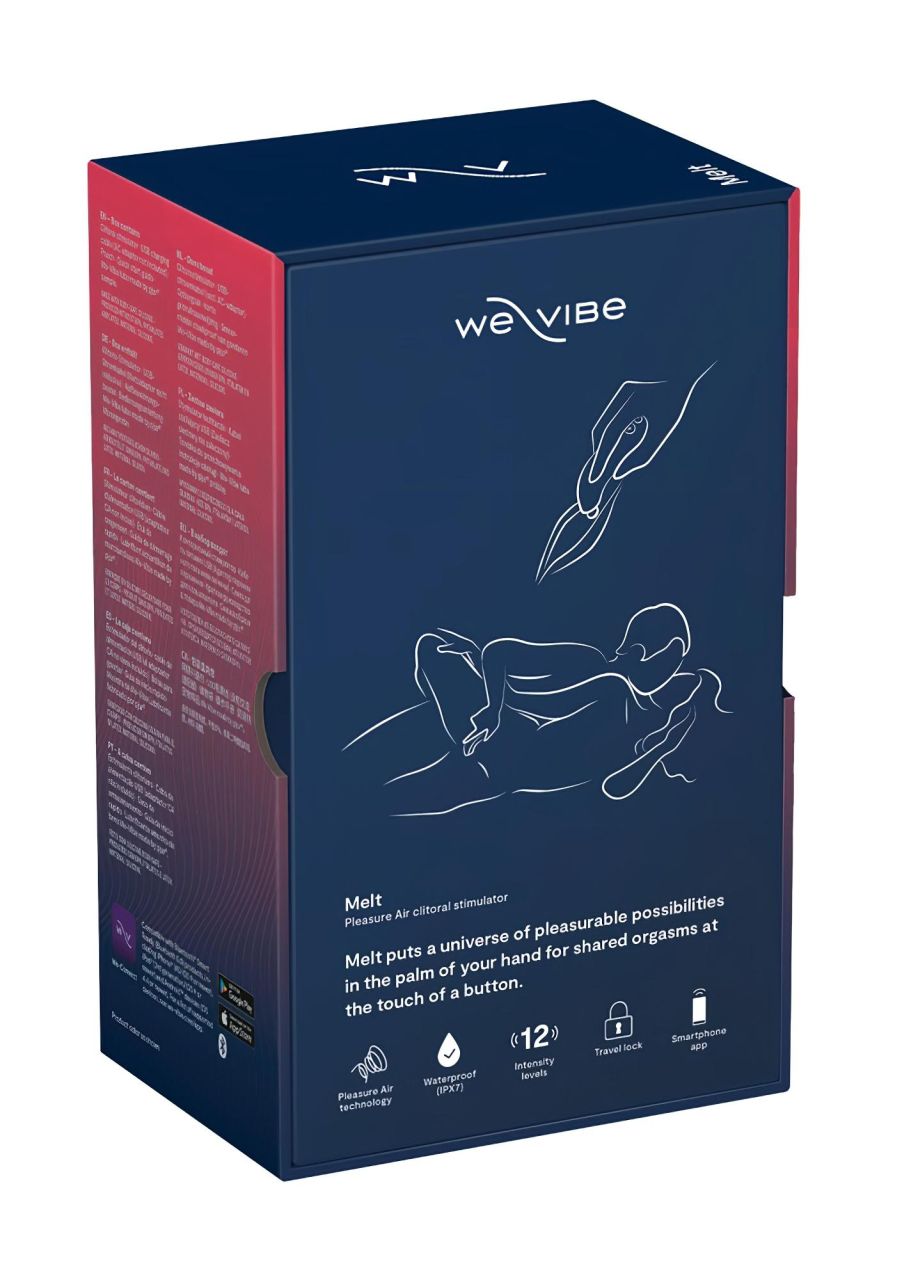 We-Vibe Melt - akkus, okos léghullámos csiklóizgató (kék) We-Vibe Melt - akkus, okos léghullámos csiklóizgató (kék)
