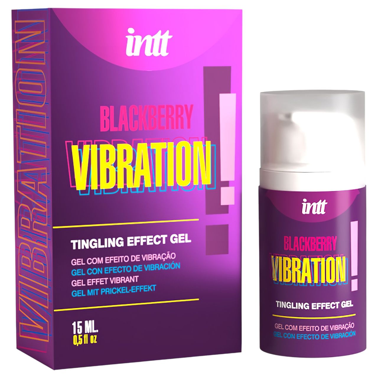Intt Vibration! - folyékony vibrátor - szeder (15ml) Intt Vibration! - folyékony vibrátor - szeder (15ml)