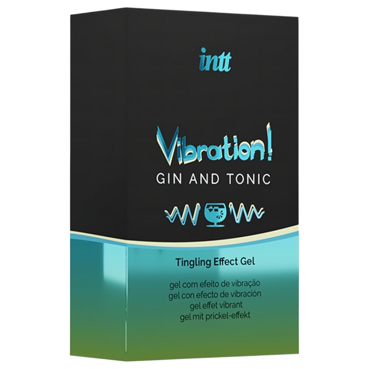 Intt Vibration! - folyékony vibrátor - Gin Tonic (15ml) Intt Vibration! - folyékony vibrátor - Gin Tonic (15ml)