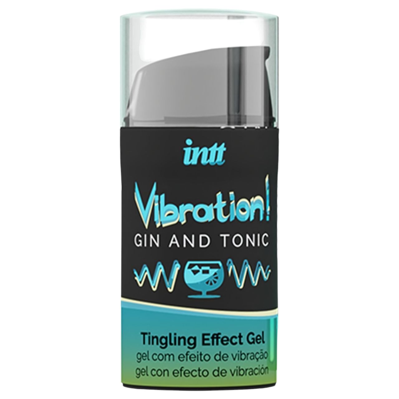 Intt Vibration! - folyékony vibrátor - Gin Tonic (15ml) Intt Vibration! - folyékony vibrátor - Gin Tonic (15ml)