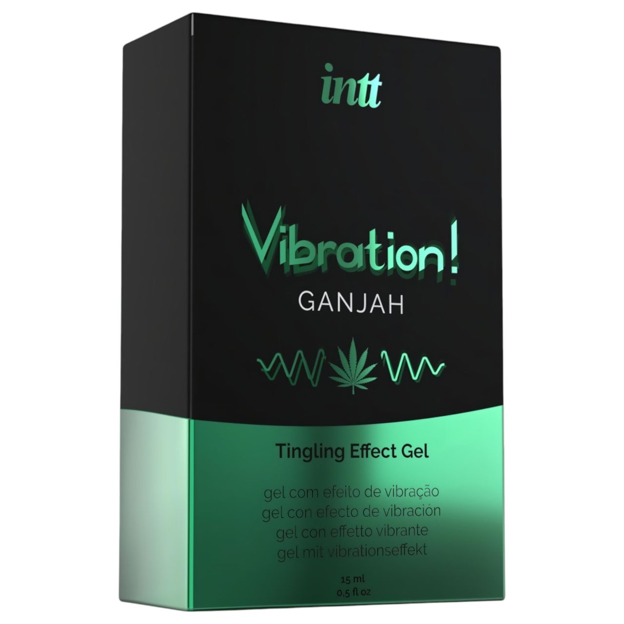 Intt Vibration! - folyékony vibrátor - Ganjah (15ml) Intt Vibration! - folyékony vibrátor - Ganjah (15ml)