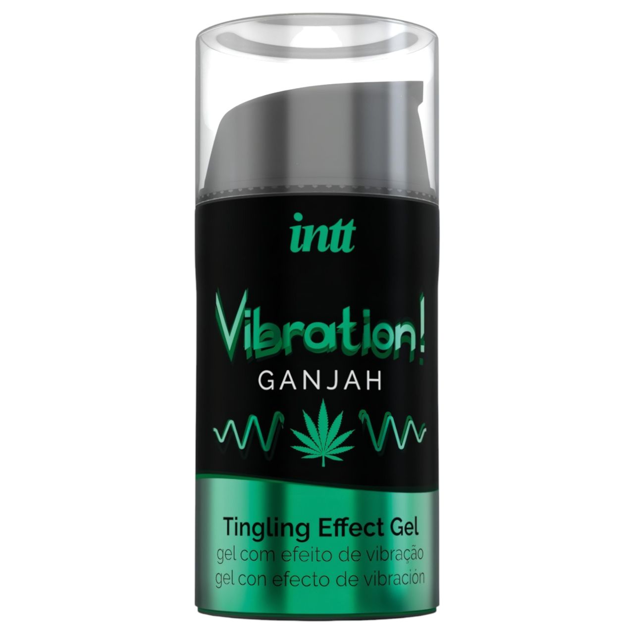Intt Vibration! - folyékony vibrátor - Ganjah (15ml) Intt Vibration! - folyékony vibrátor - Ganjah (15ml)