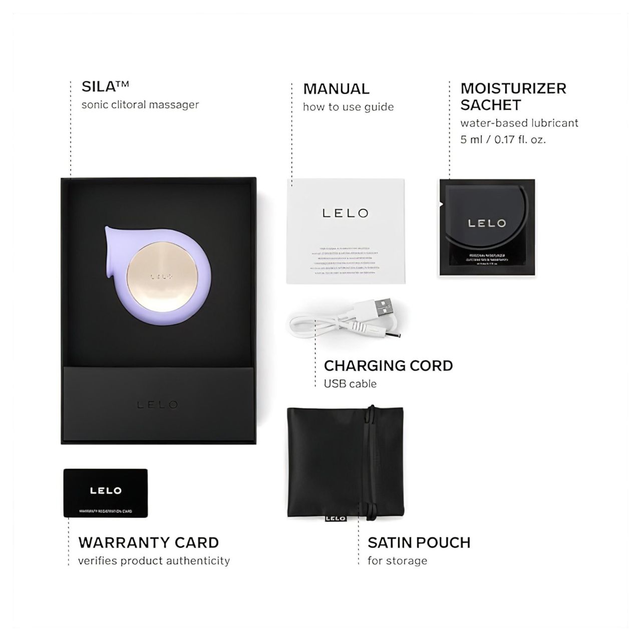 LELO Sila - vízálló, hanghullámos csiklóvibrátor (lila) LELO Sila - vízálló, hanghullámos csiklóvibrátor (lila)