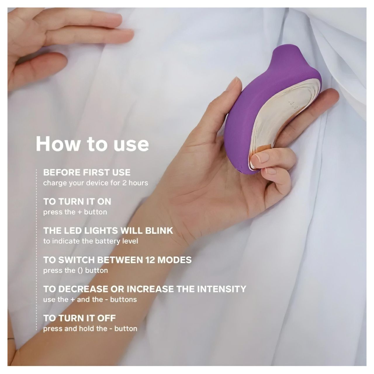 LELO Sona 2 Cruise - hanghullámos csiklóizgató (fekete) LELO Sona 2 Cruise - hanghullámos csiklóizgató (fekete)