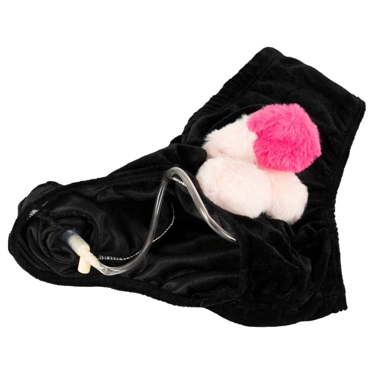 Pumpás péniszes alsó (fekete) Pumpás péniszes alsó (fekete)