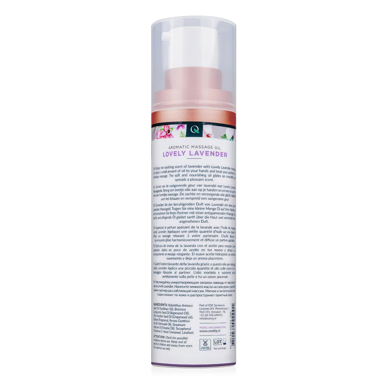 Exotiq - illatos masszázsolaj - levendula (100ml) Exotiq - illatos masszázsolaj - levendula (100ml)