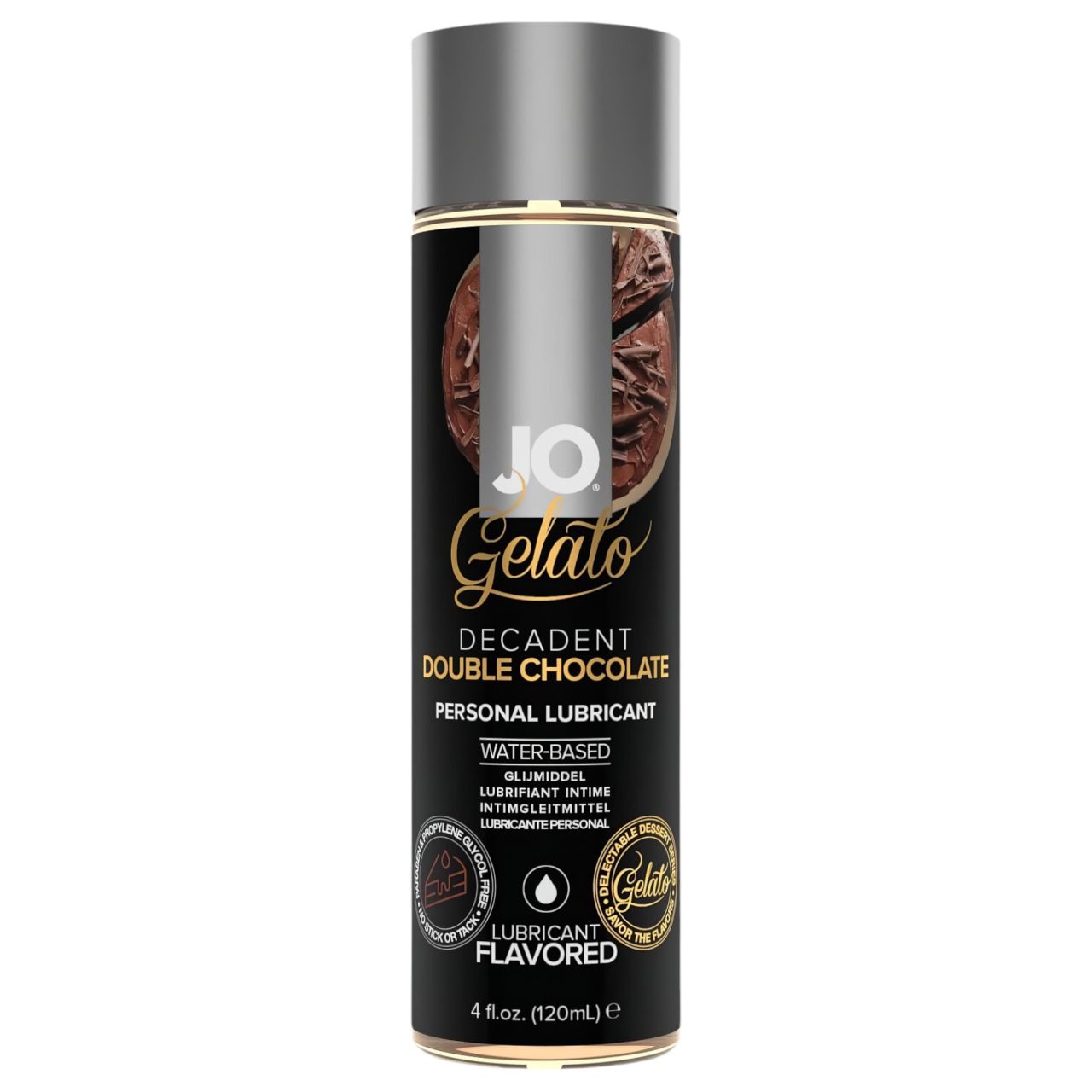 Jo Gelato dupla csoki - ehető, vízbázisú síkosító (120ml) Jo Gelato dupla csoki - ehető, vízbázisú síkosító (120ml)