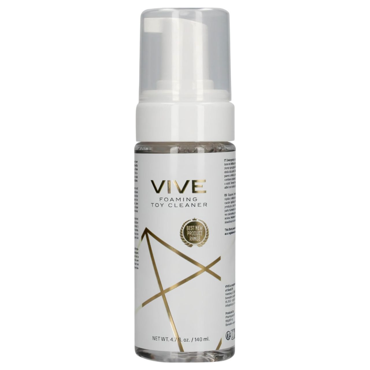 Vive - szexjáték tisztító hab (140ml) Vive - szexjáték tisztító hab (140ml)