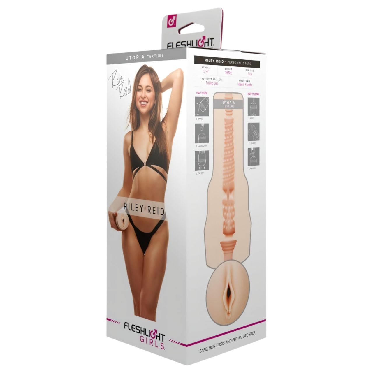 Fleshlight Riley Reid Utopia - vagina Fleshlight Riley Reid Utopia - vagina